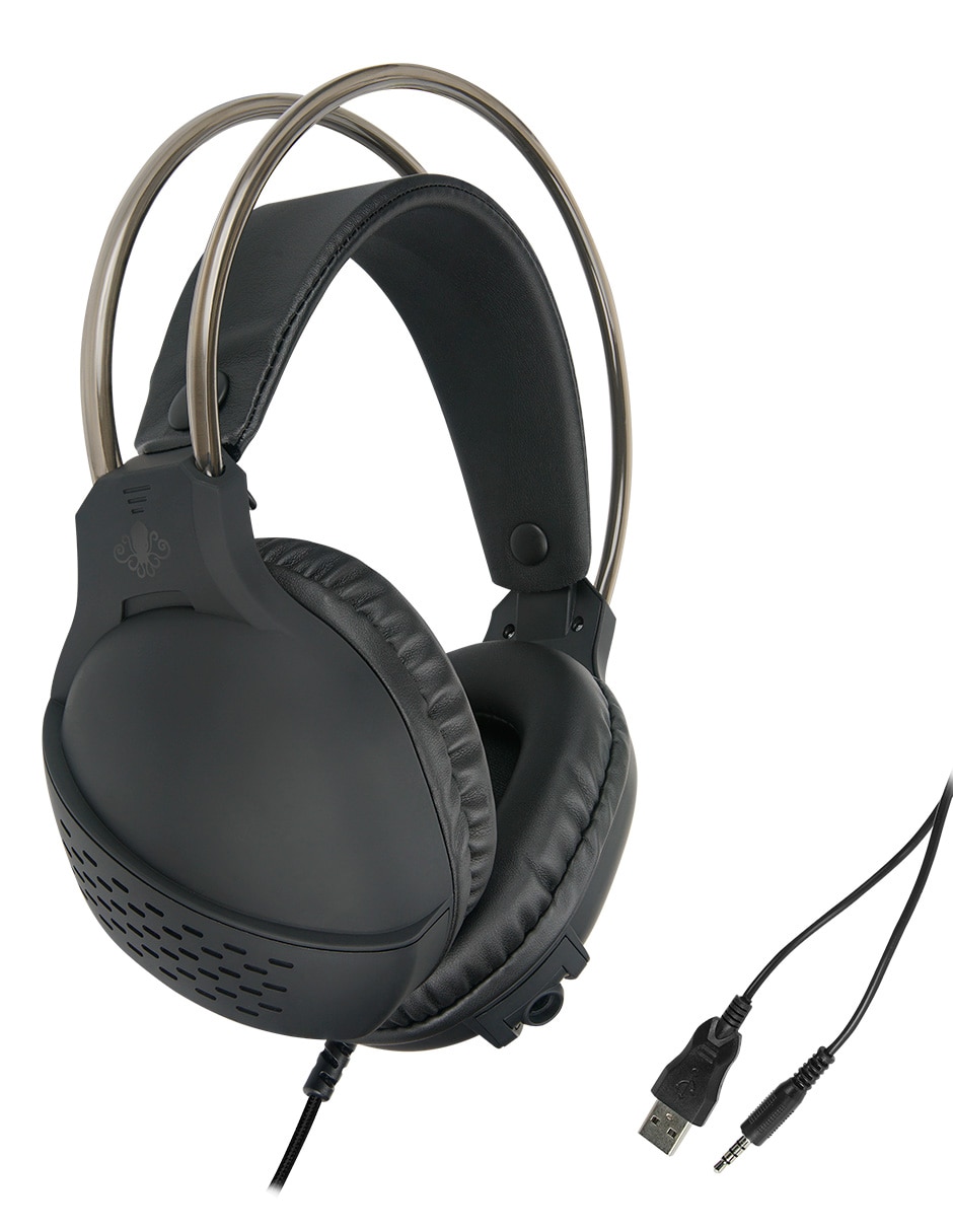 Audífonos gamer Ground Gaming alámbrica