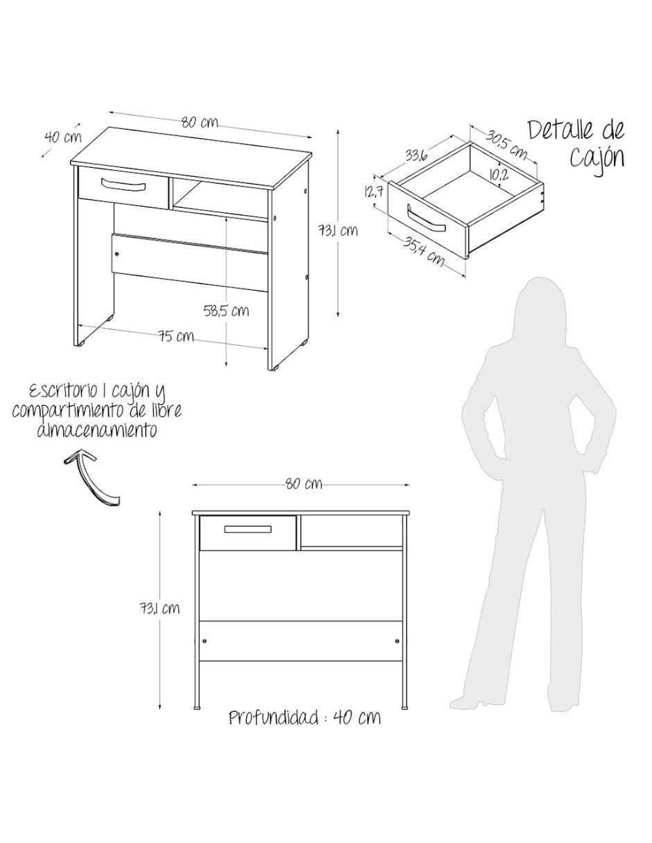 Escritorio armable 9