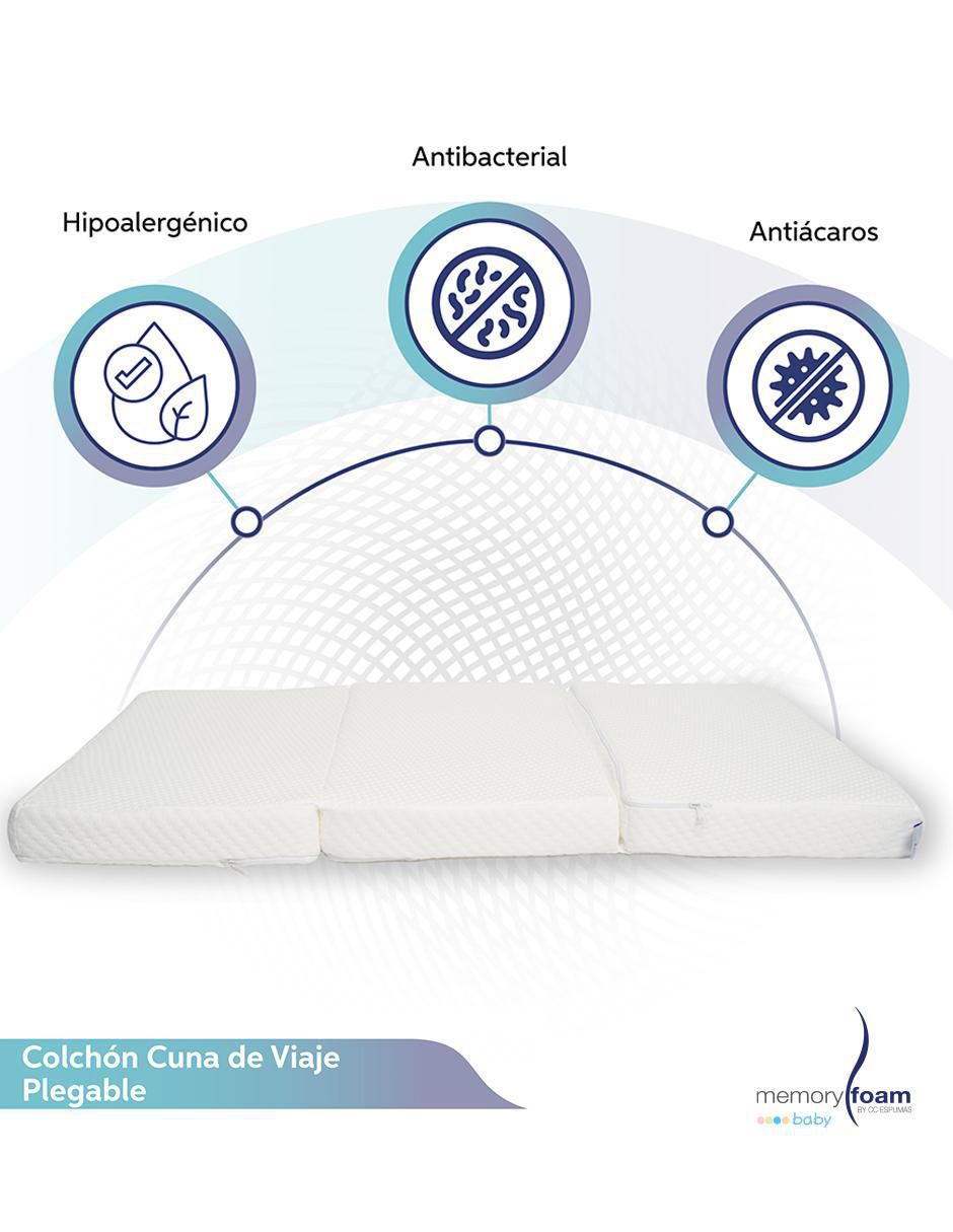 Colchón plegable Memory Foam Baby confort medio