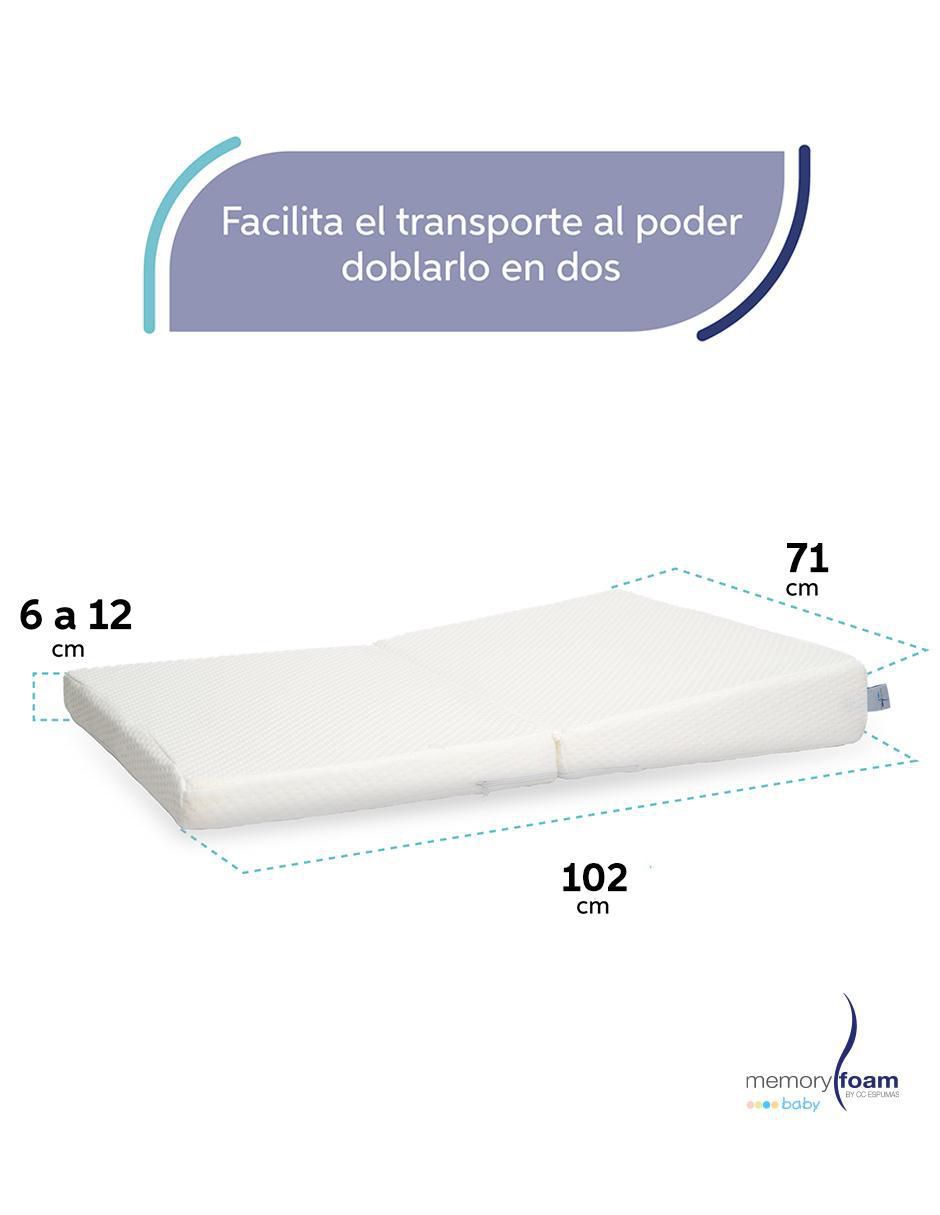 Colchón plegable Memory Foam Baby confort medio