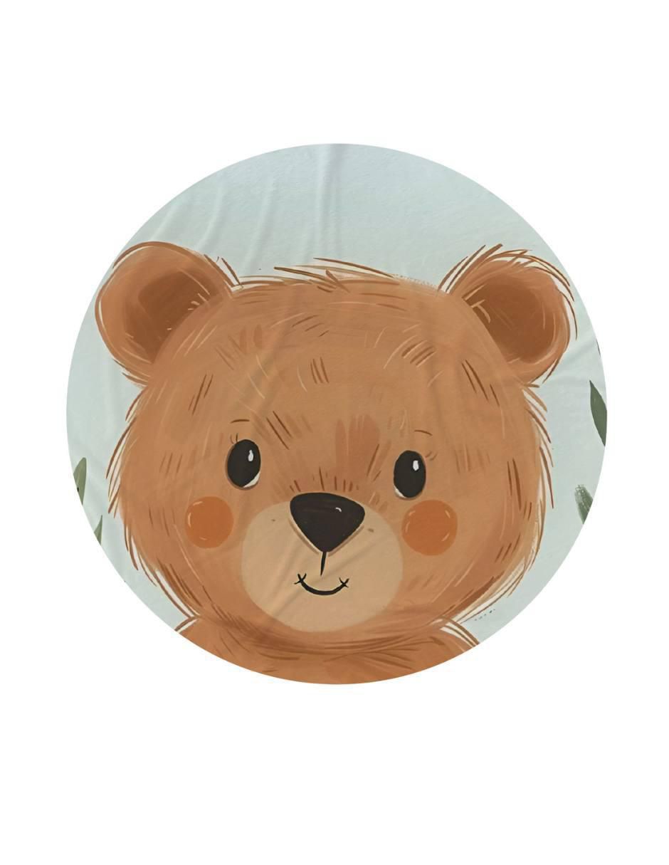 Frazada de tejido de punto Oso Frazada de tejido de punto Oso