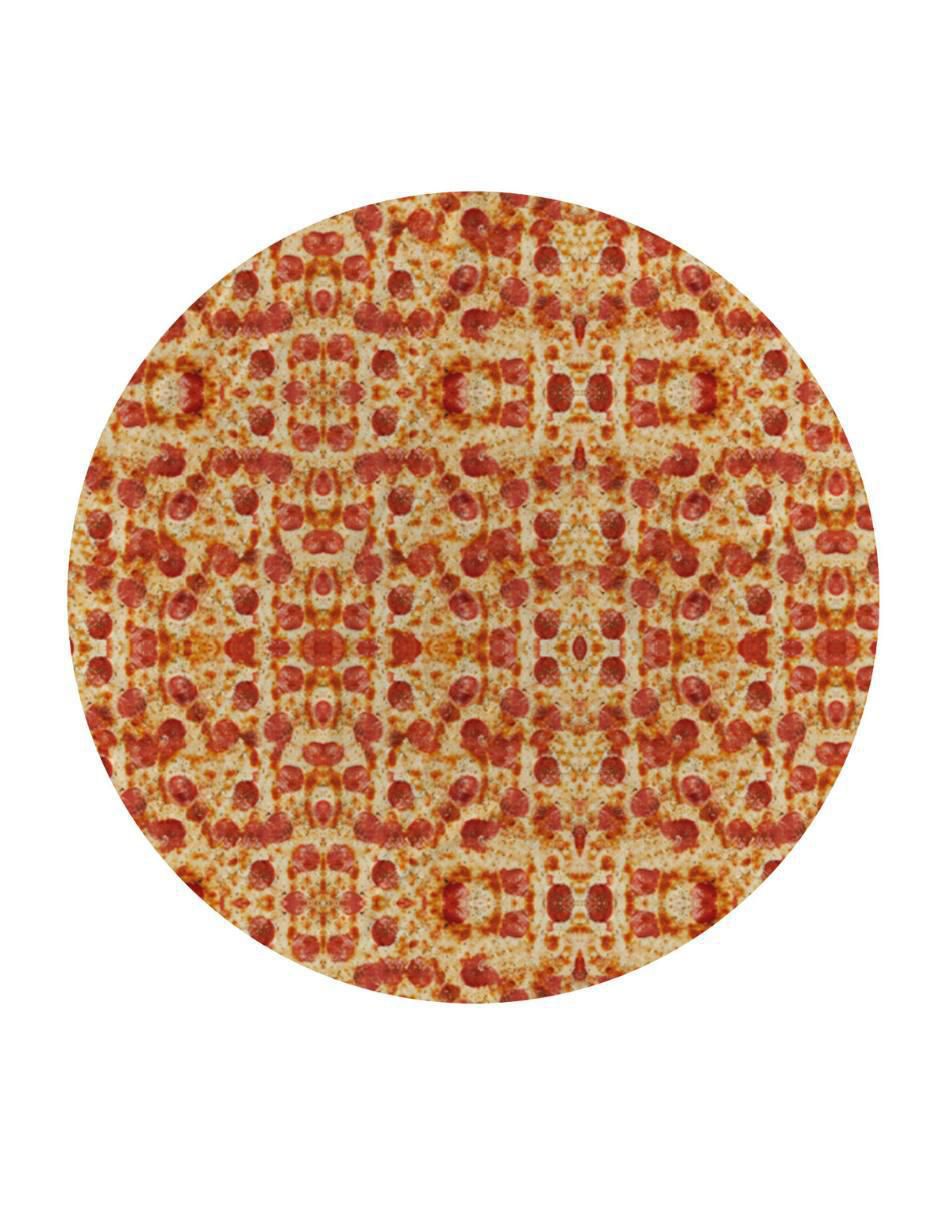 Frazada de tejido de punto Pizza Frazada de tejido de punto Pizza