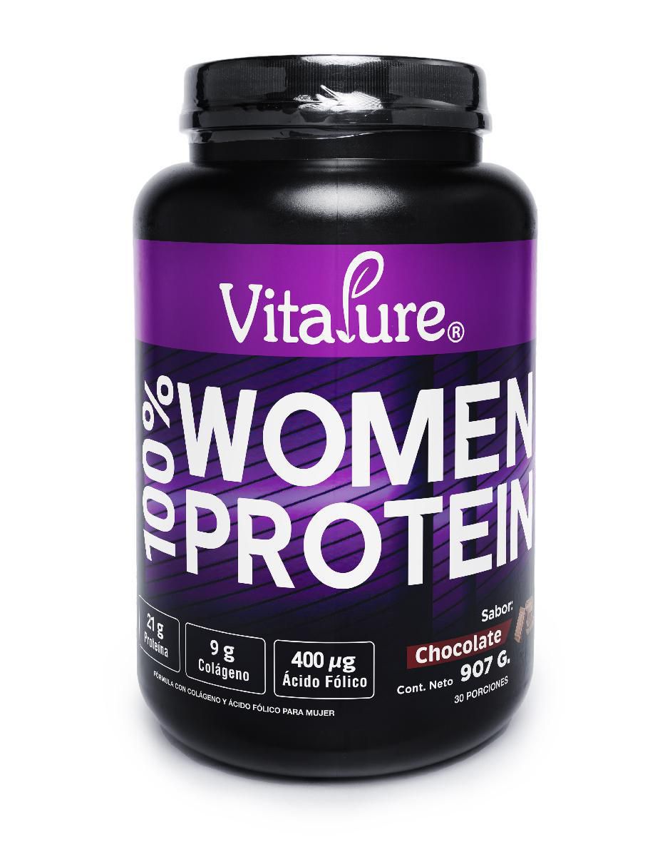 Women protein con proteína isolate y vitaminas sabor chocolate de 907 g Women protein con proteína isolate y vitaminas sabor chocolate de 907 g
