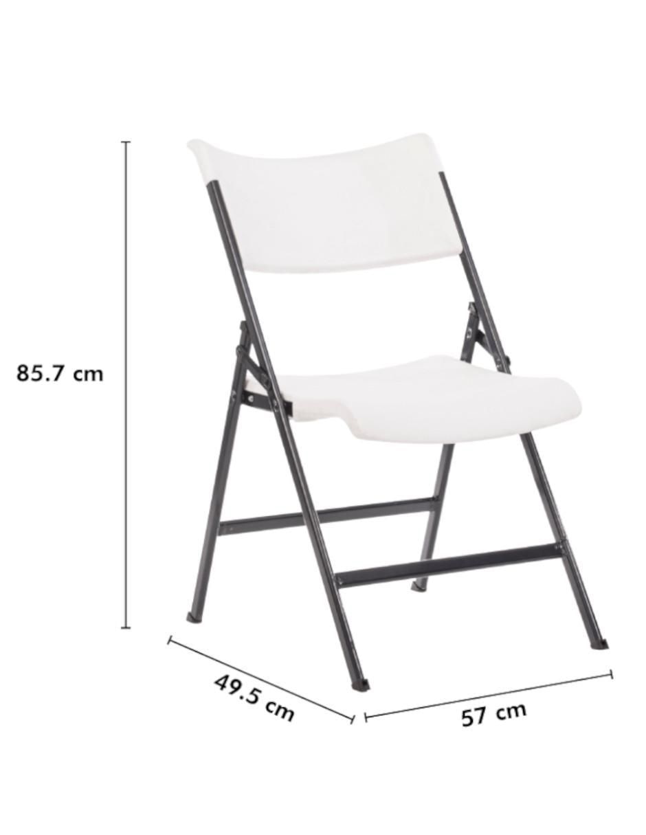 Silla plegable Verona de plástico 4