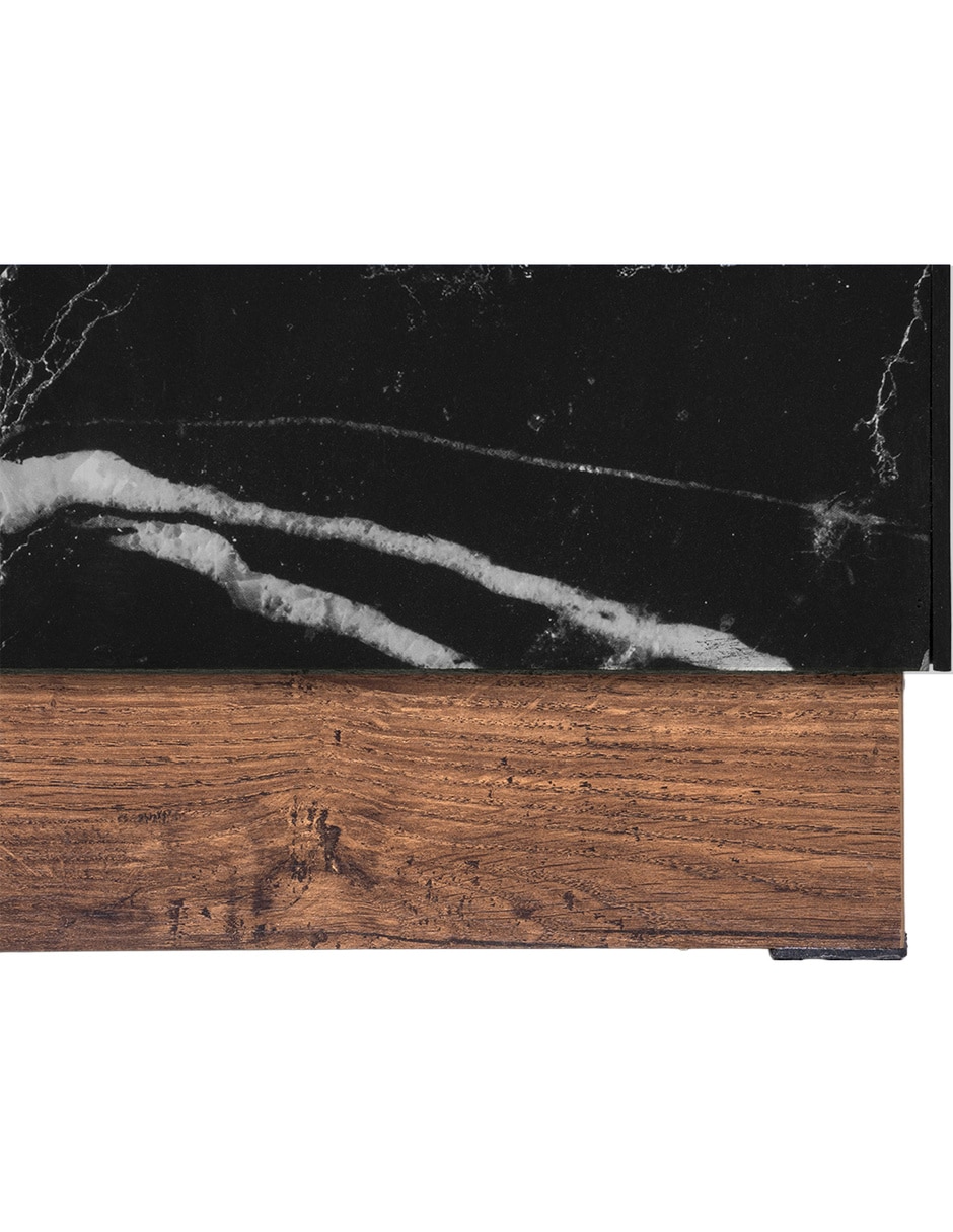 Juego de mesas para sala de madera 3 piezas 5