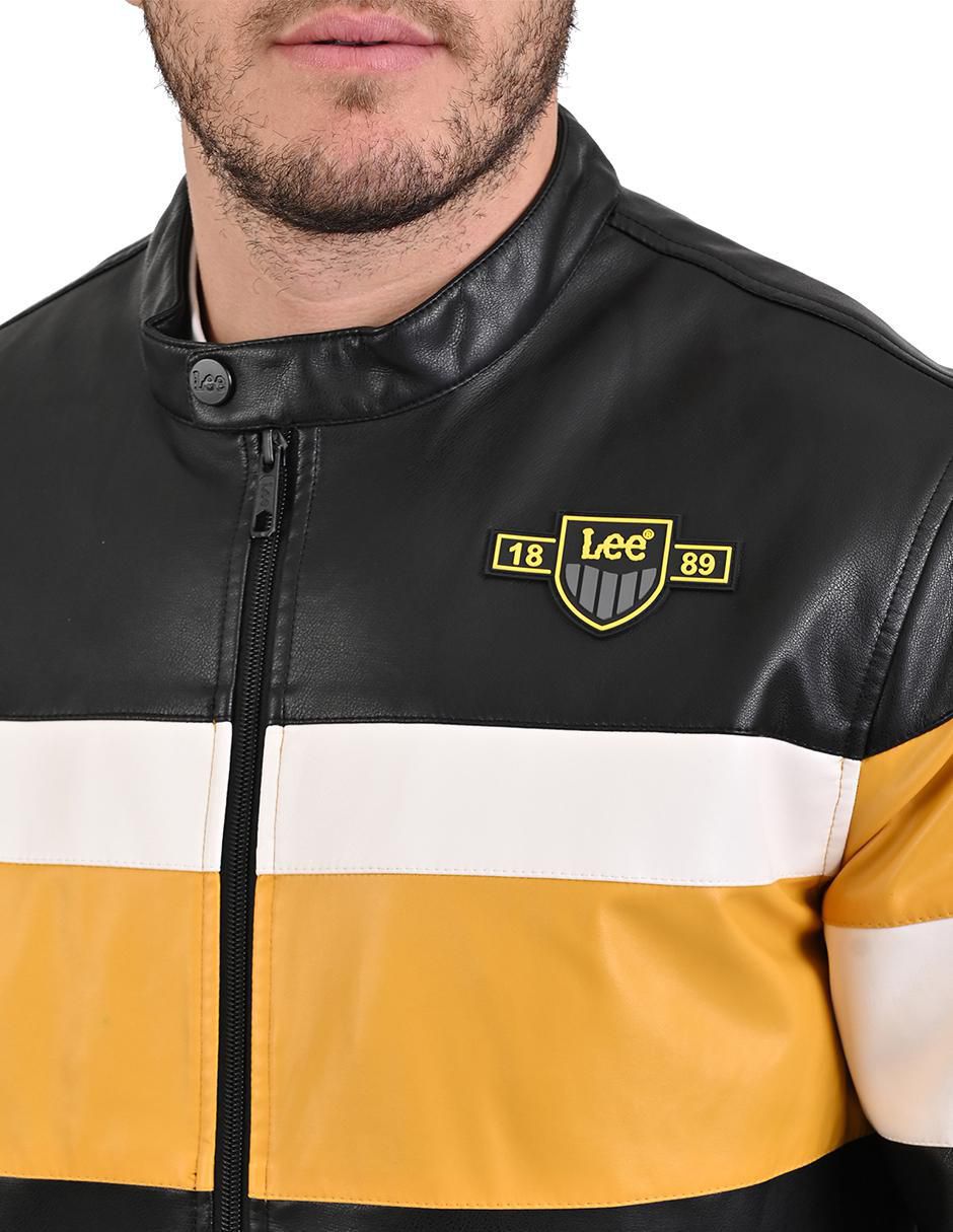 Chamarra casual con bolsillos para hombre