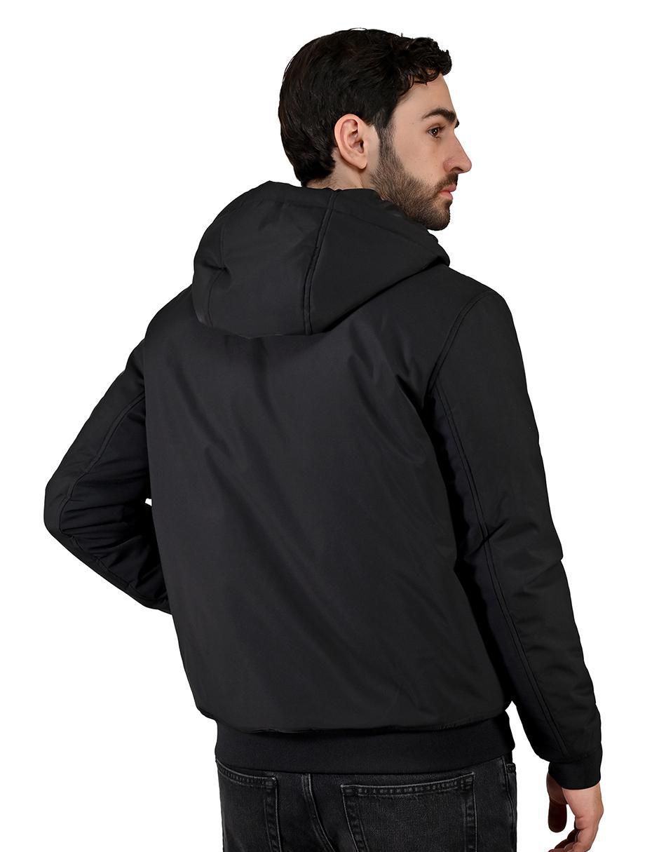 Chamarra casual con bolsillos para hombre