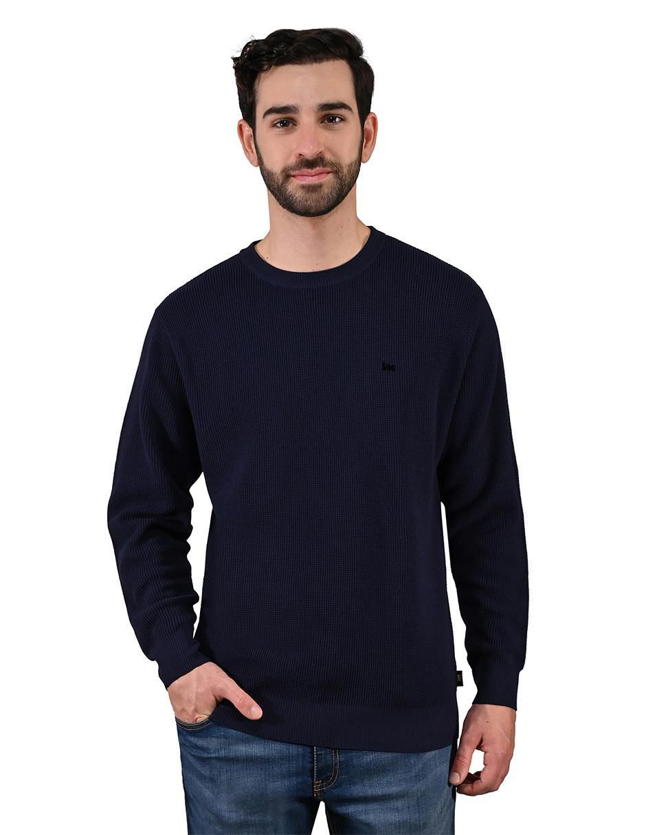 Suéter cuello redondo para hombre