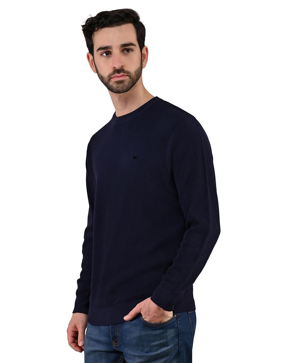 Suéter cuello redondo para hombre