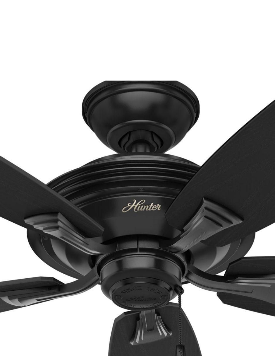 VENTILADOR DE TECHO RAINSFORD H, NEGRO