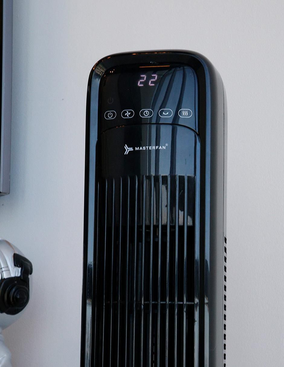 VENTILADOR DE TORRE OMNIFAN MAS, NEGRO 4