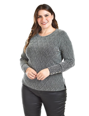 Blusa manga larga para mujer 1