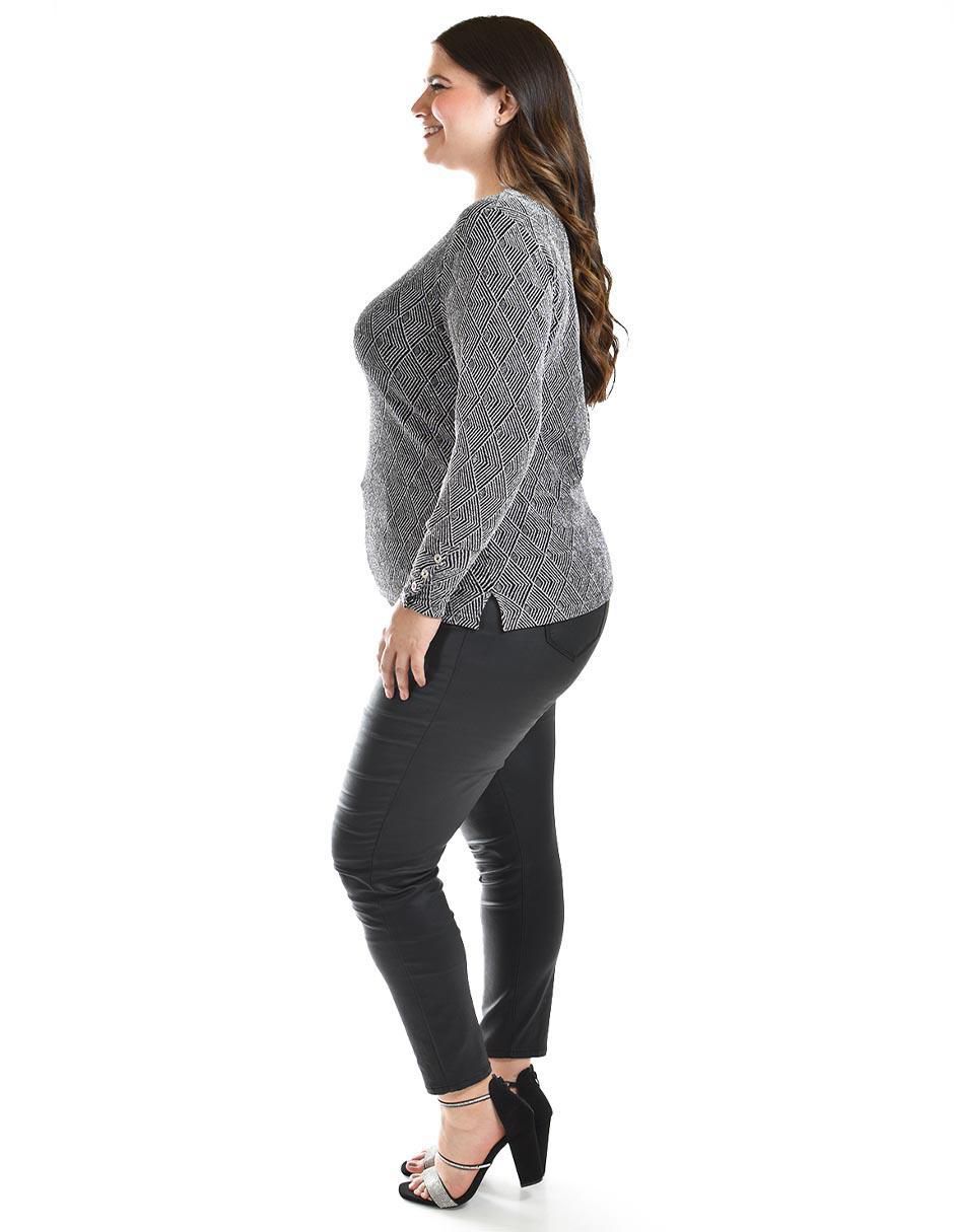 Blusa manga larga para mujer 8