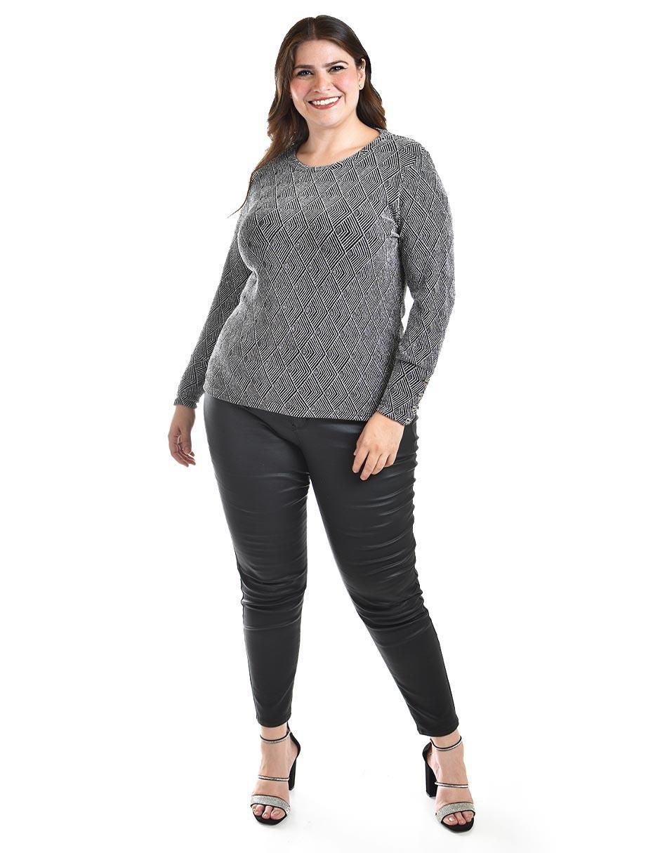 Blusa manga larga para mujer 11
