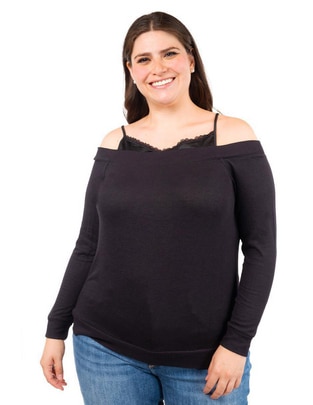 Blusa manga larga para mujer 1