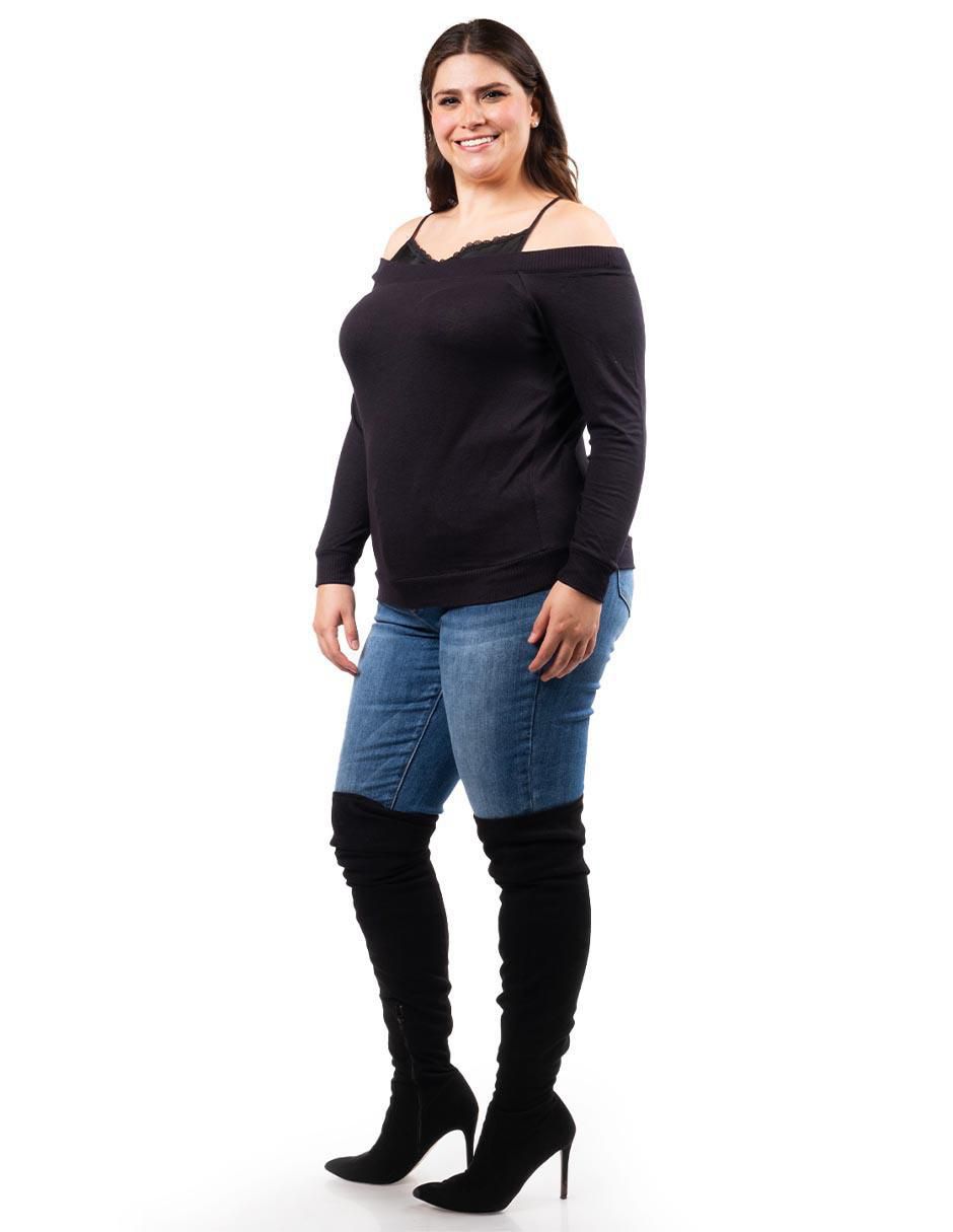 Blusa manga larga para mujer 6