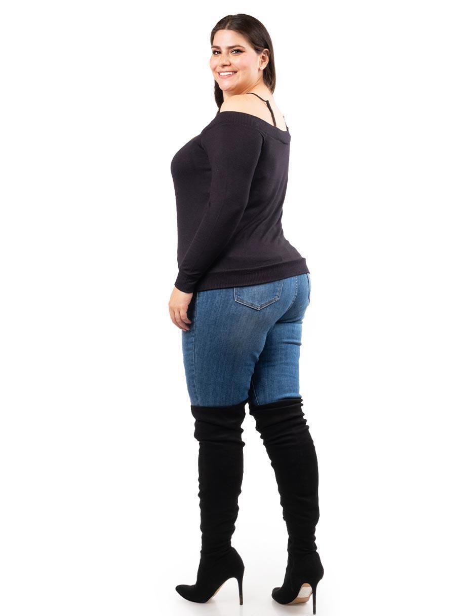 Blusa manga larga para mujer 7