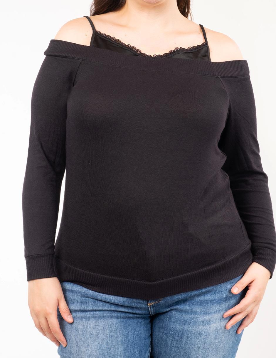 Blusa manga larga para mujer 8