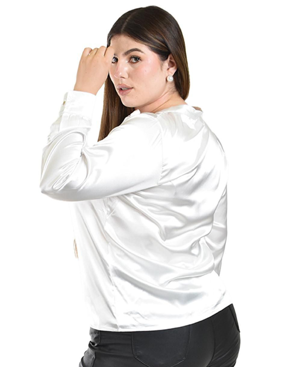 Blusa manga larga para mujer 8