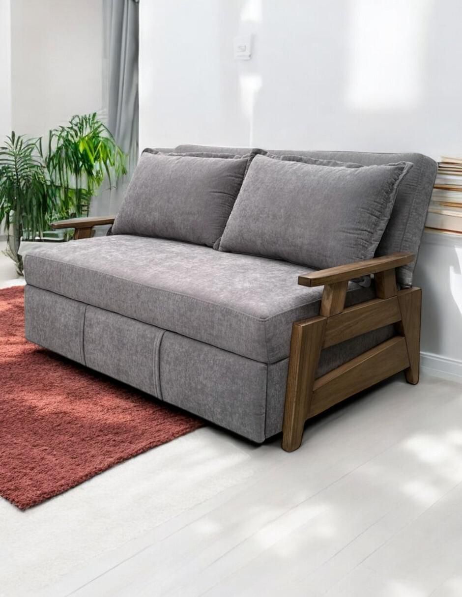 Sofá cama Simone de poliéster 5