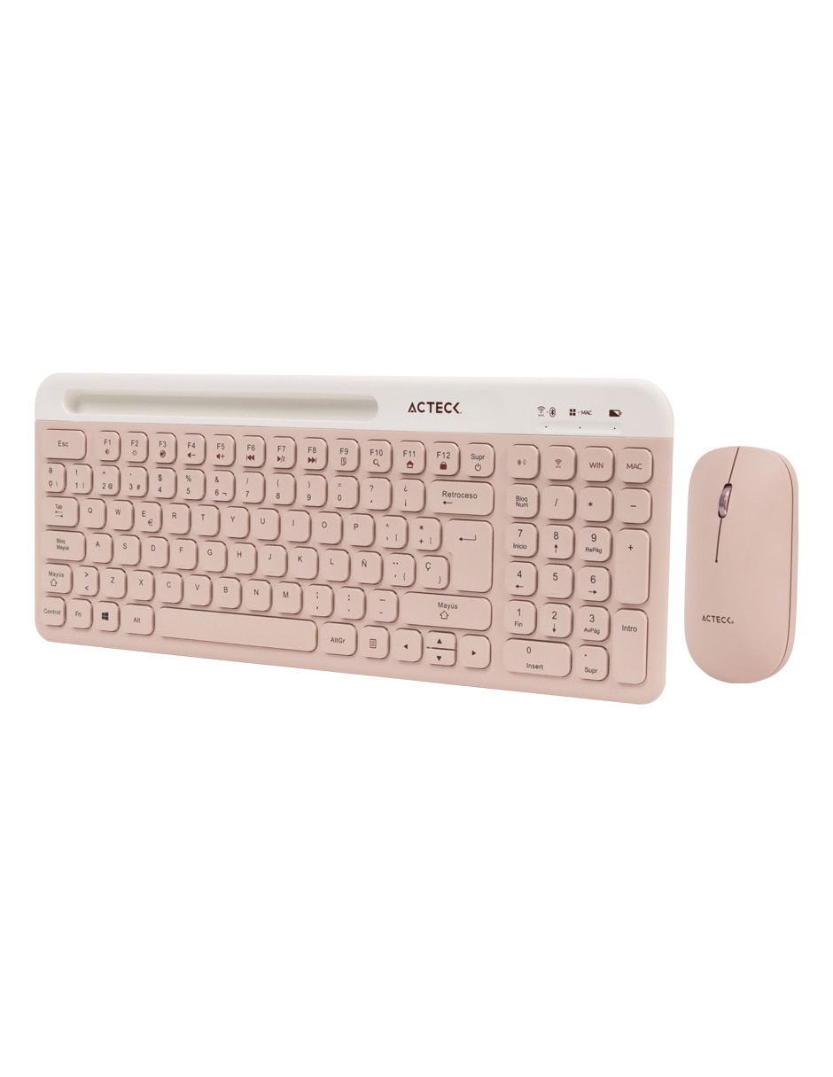 Mouse y teclado Virtuos Silk MK720 Rosa Mouse y teclado Virtuos Silk MK720 Rosa