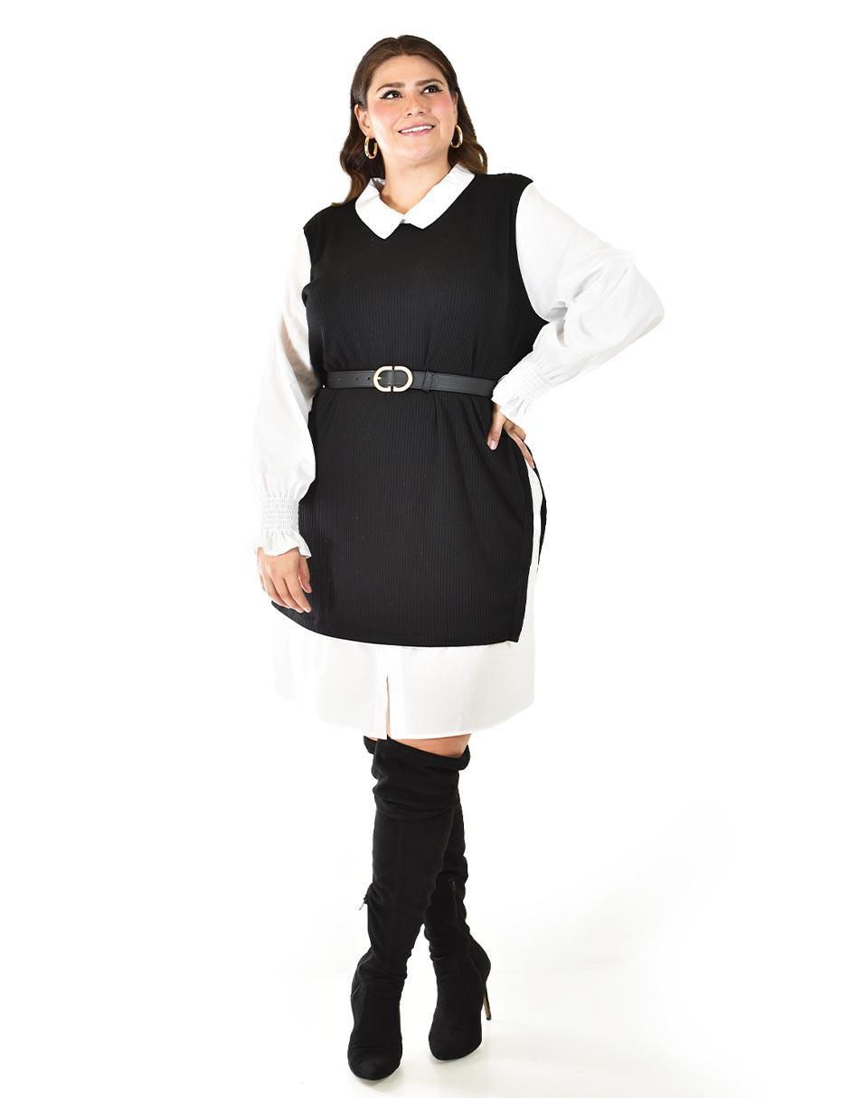 Vestido a la rodilla casual para mujer 5