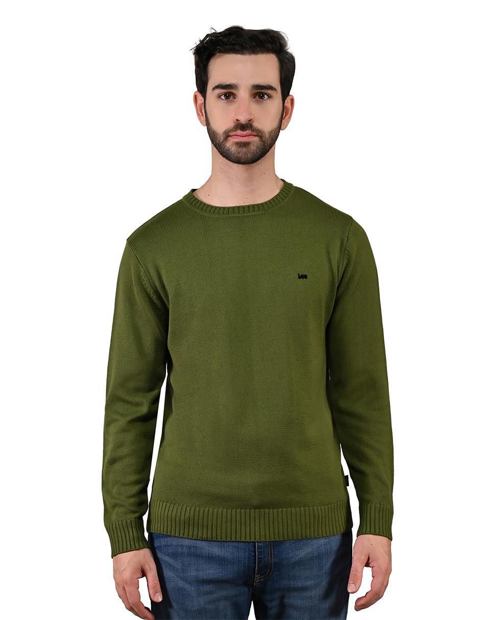 Suéter cuello redondo para hombre