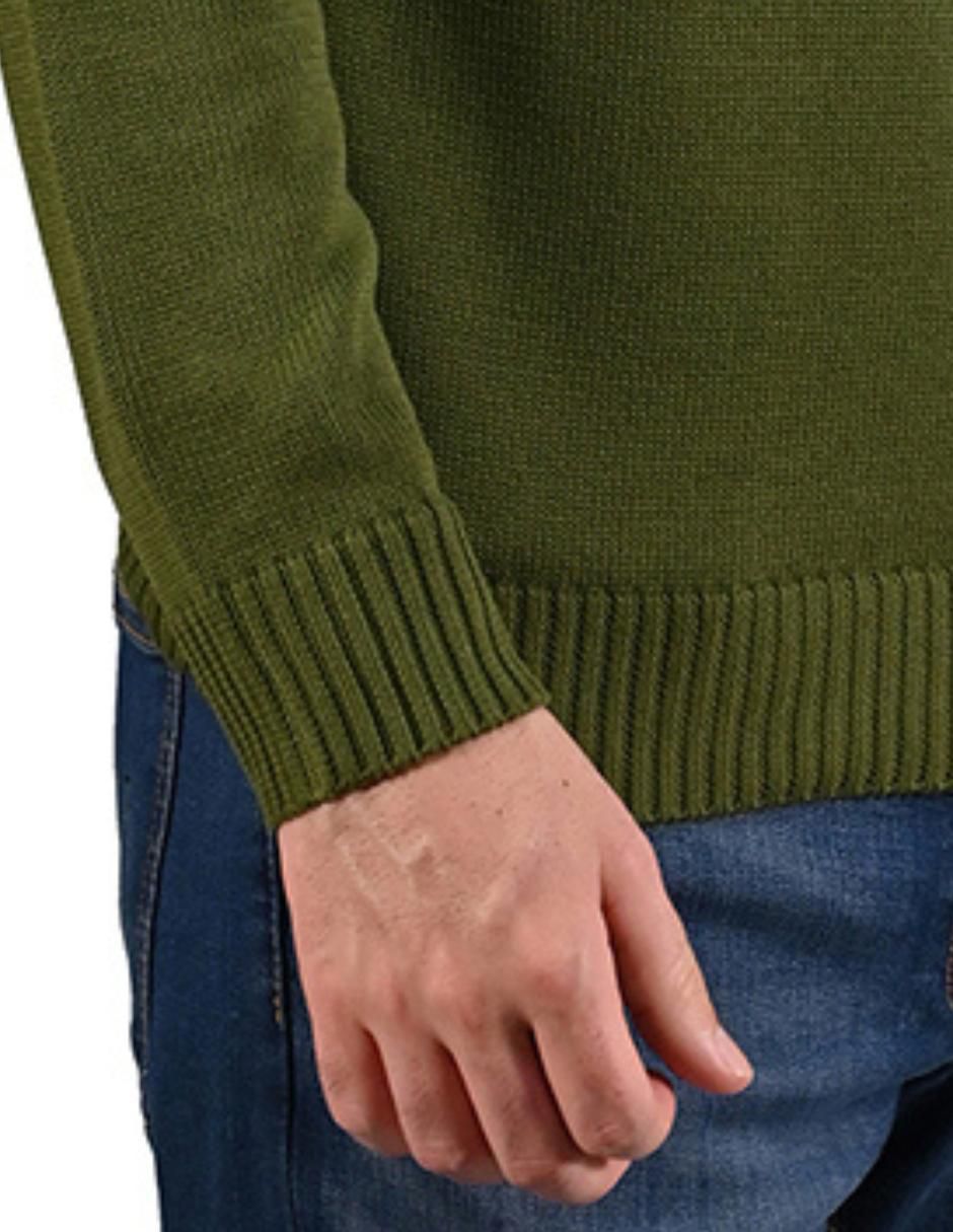 Suéter cuello redondo para hombre