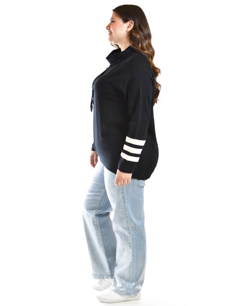 Suéter Roman Fashion cuello alto para mujer