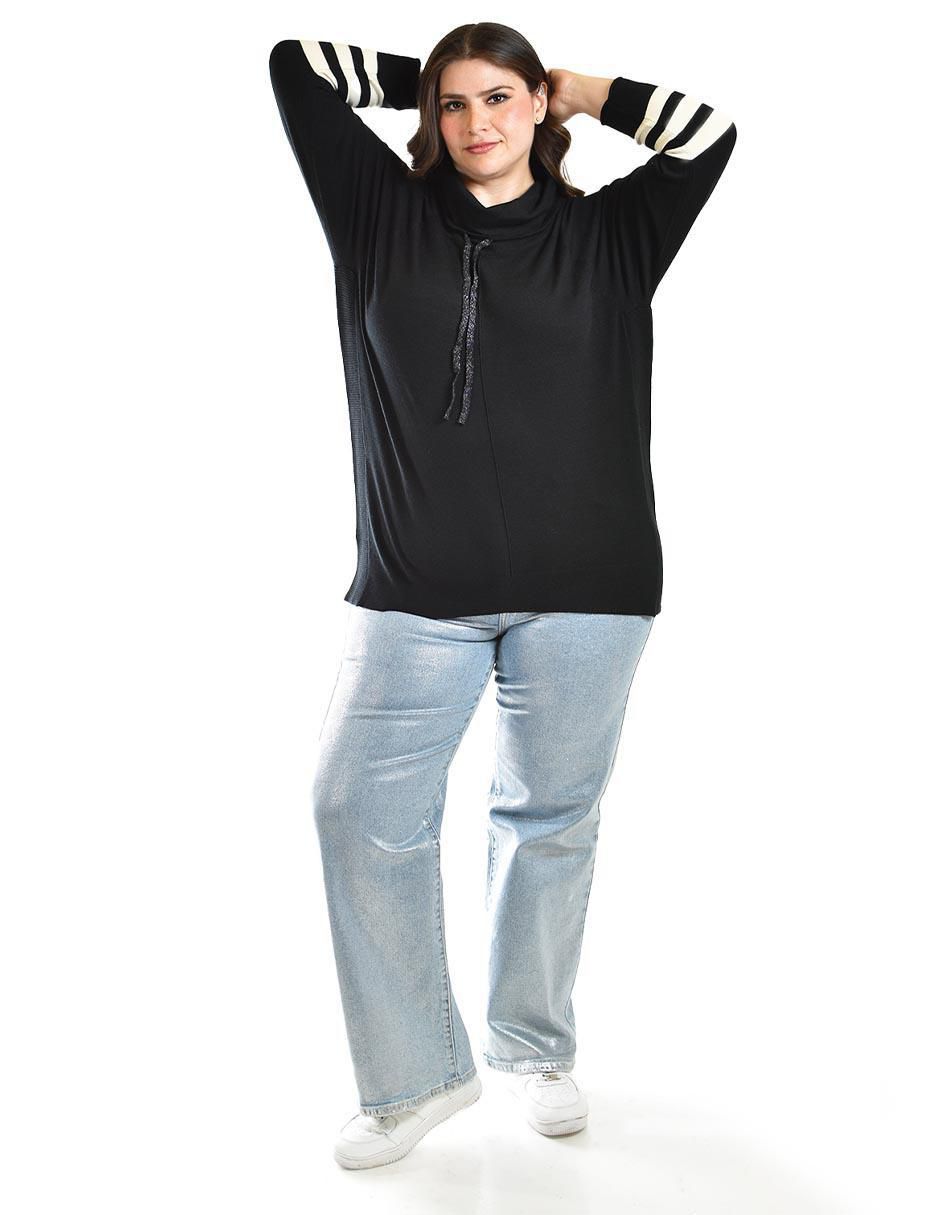 Suéter Roman Fashion cuello alto para mujer