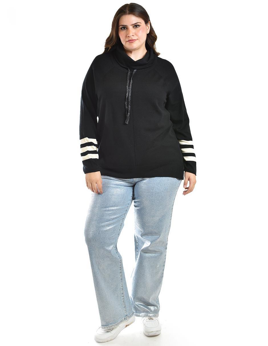 Suéter Roman Fashion cuello alto para mujer
