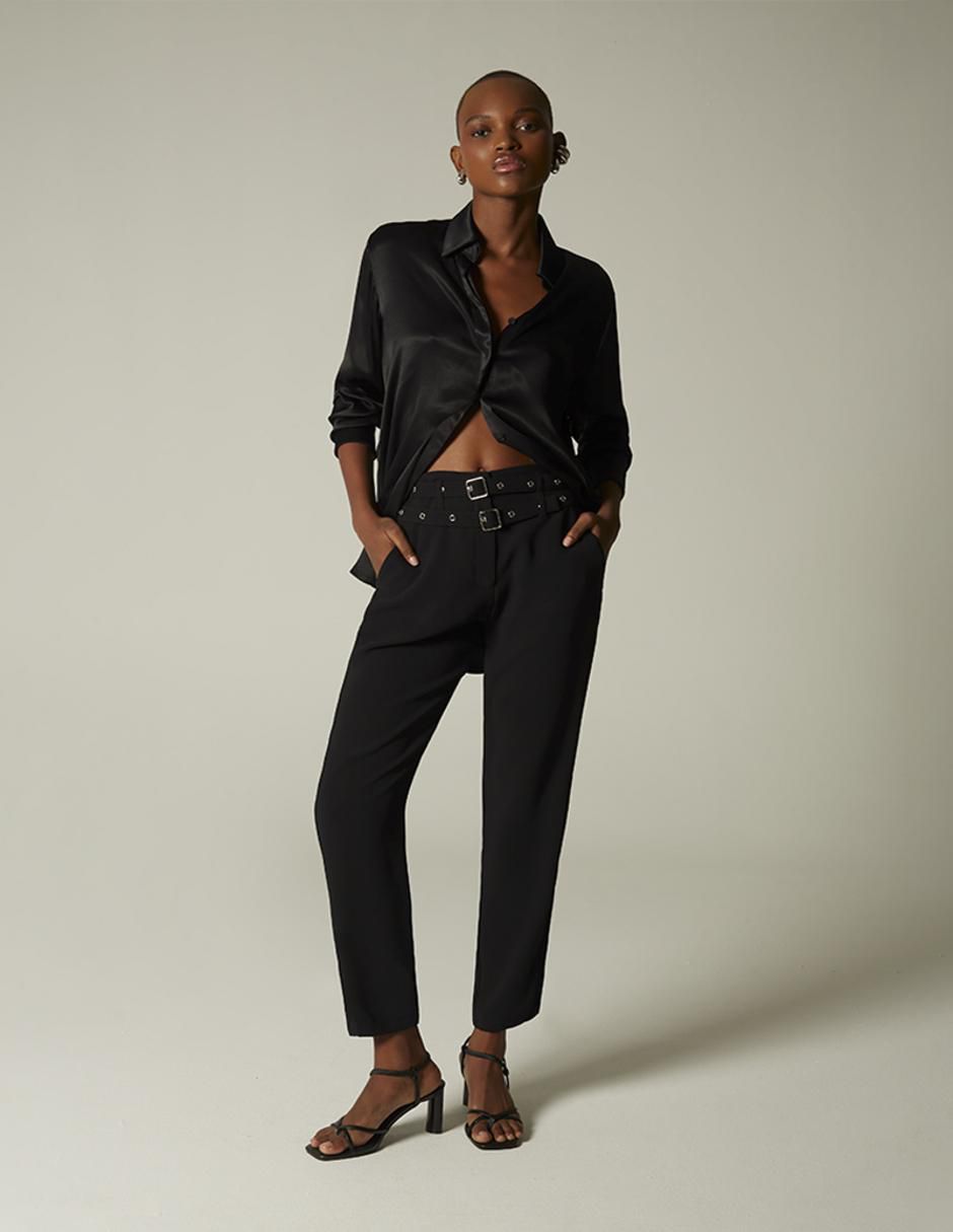 Pantalón regular para mujer