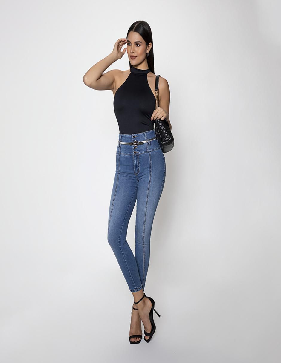 Jeans slim para mujer