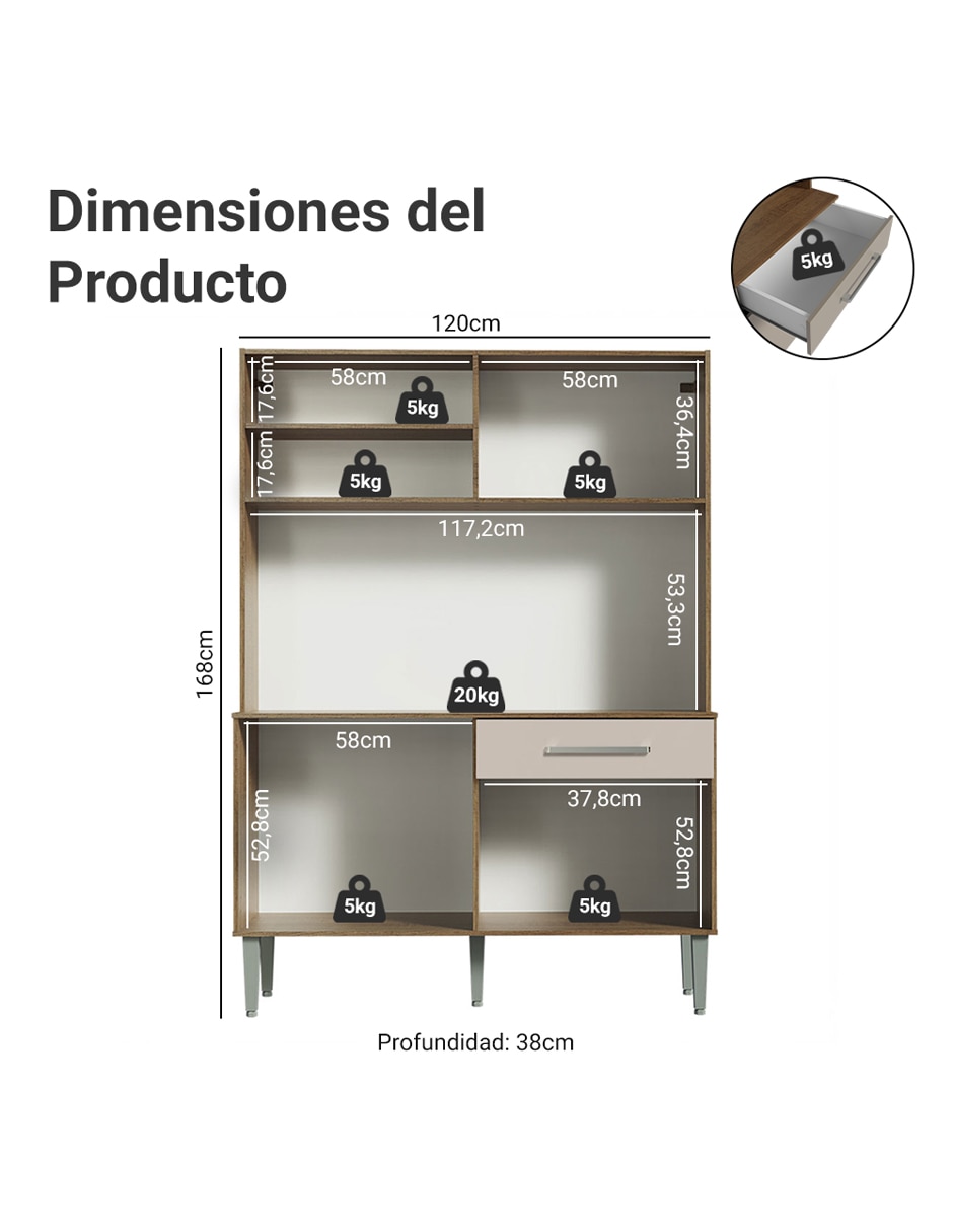 Cocina integral life 12