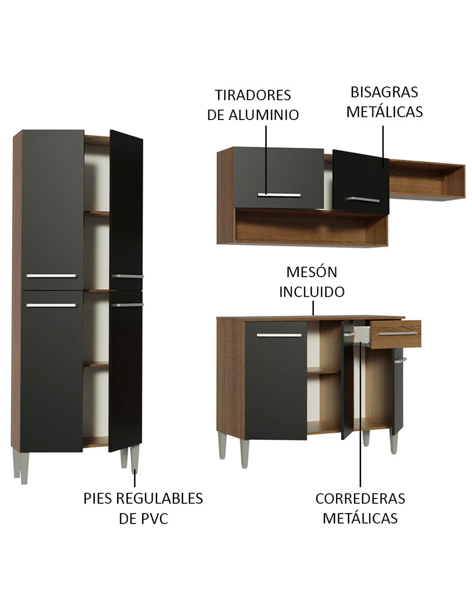Cocina integral emily top 12