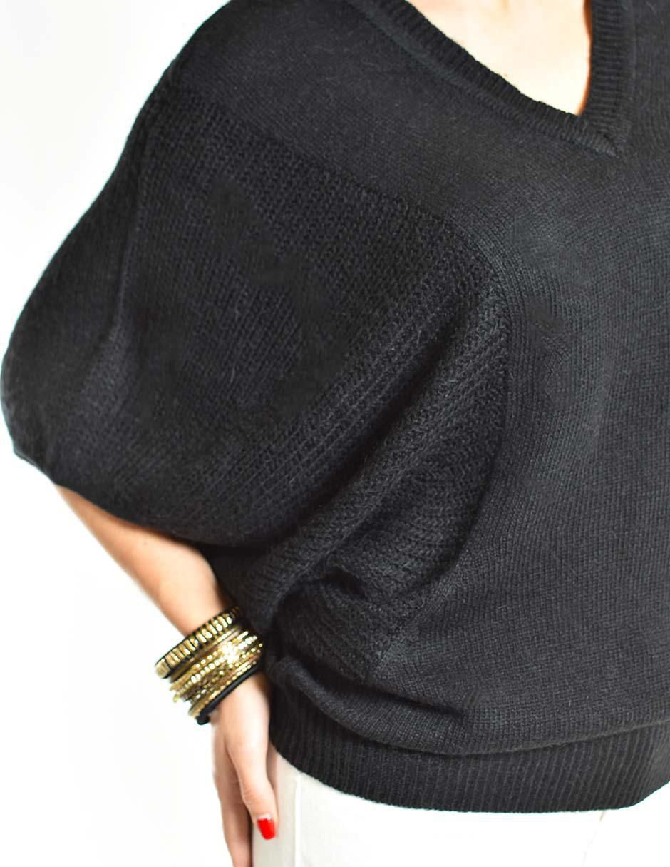 Suéter cuello V para mujer 2