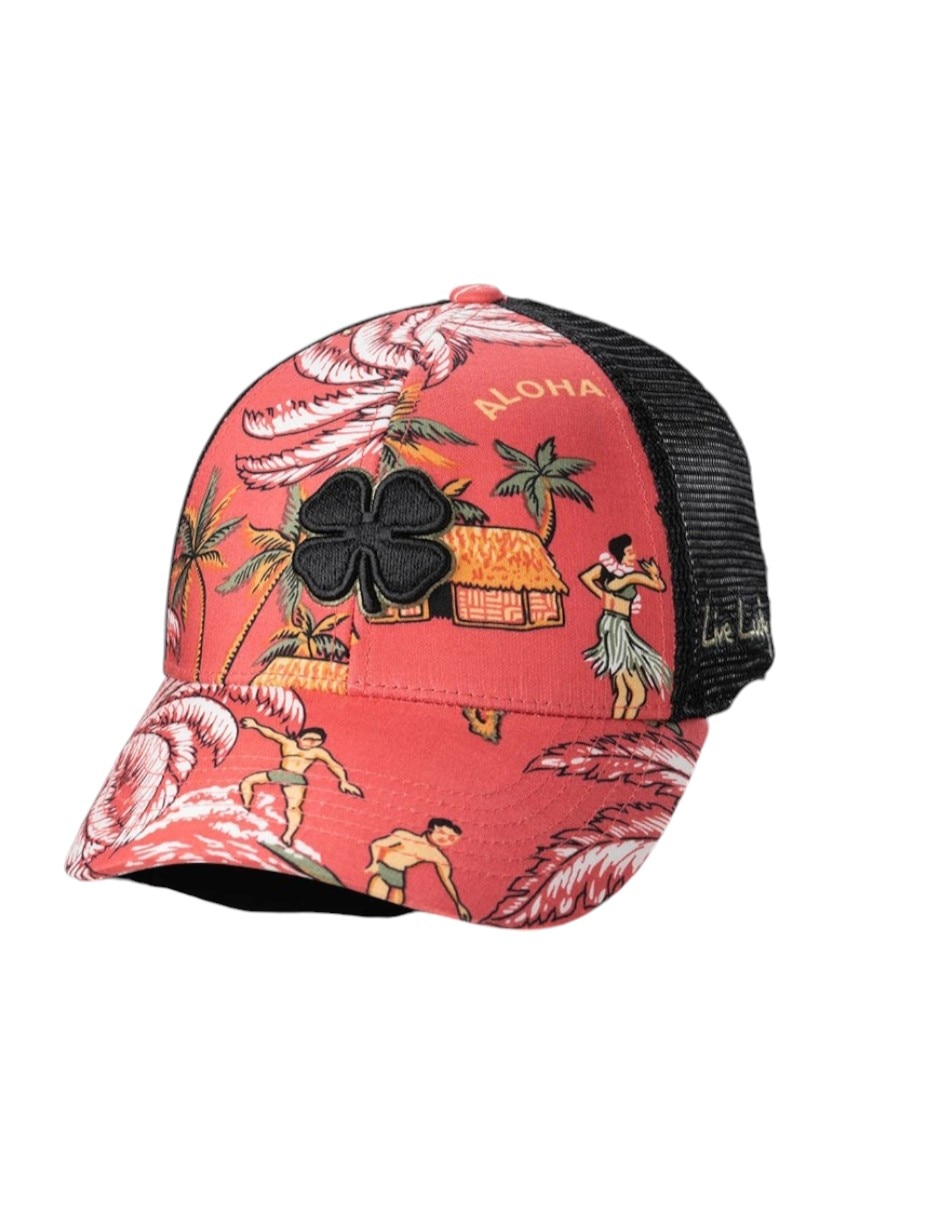 Gorra visera semicurva broche casual Island Luck para adulto 2