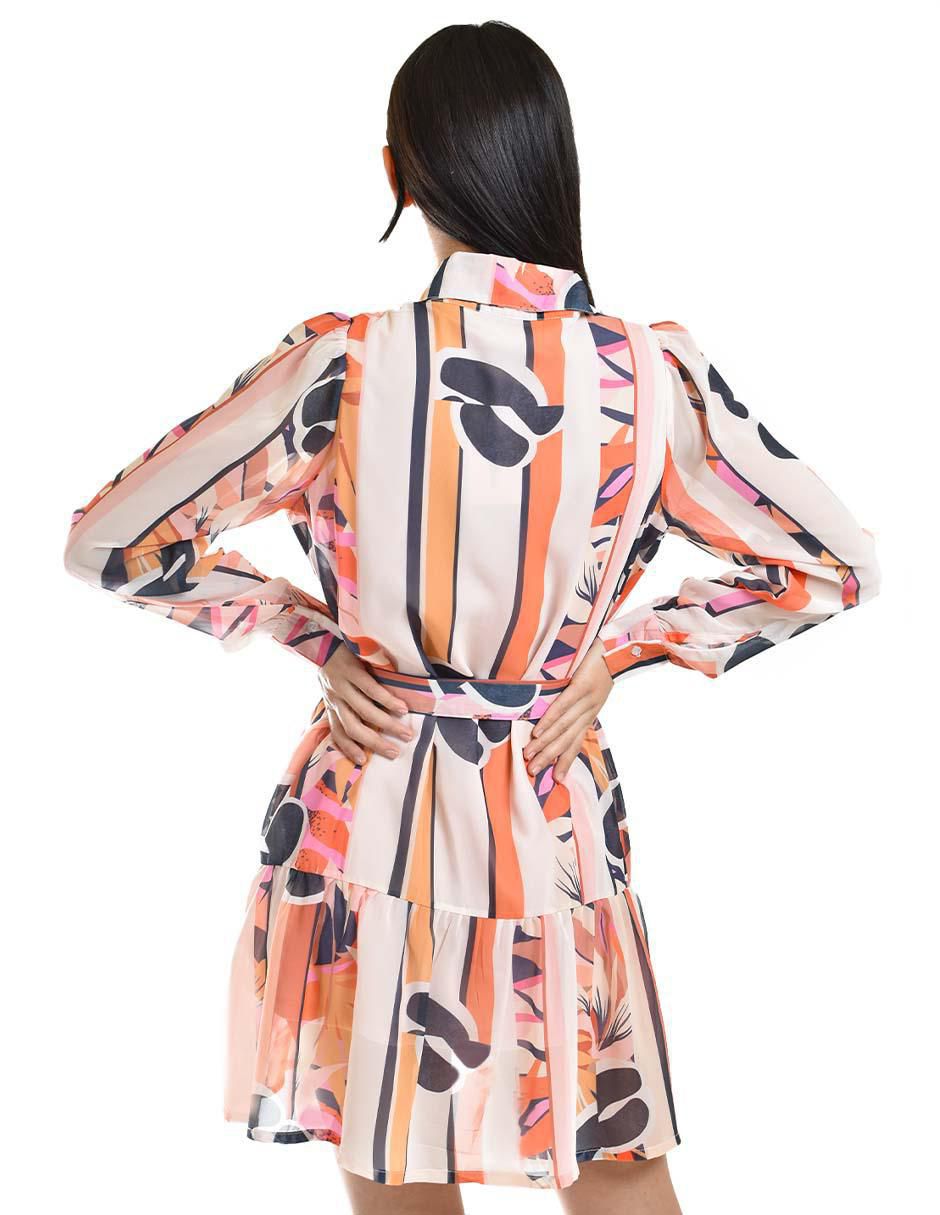 Vestido corto casual para mujer