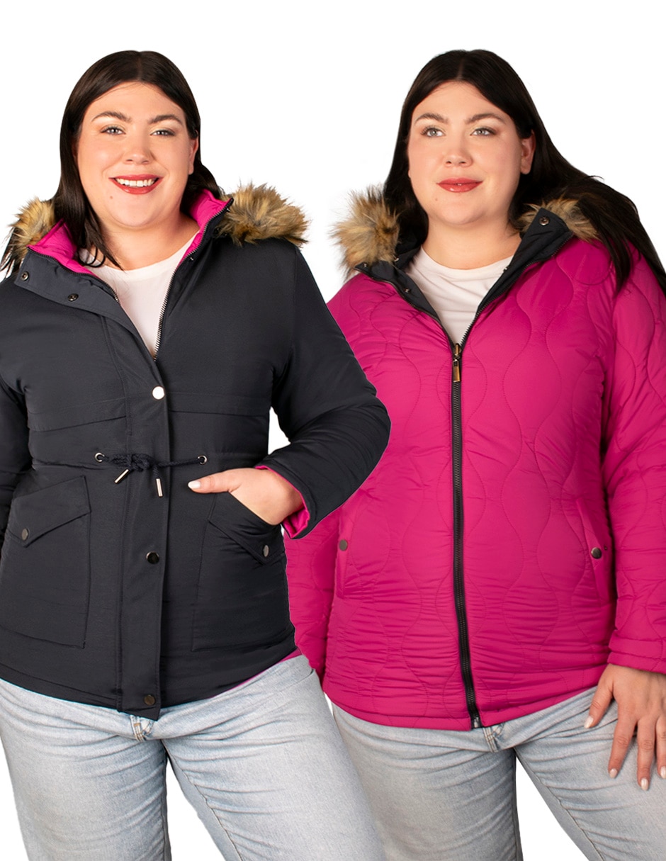 Chamarra impermeable para mujer 4