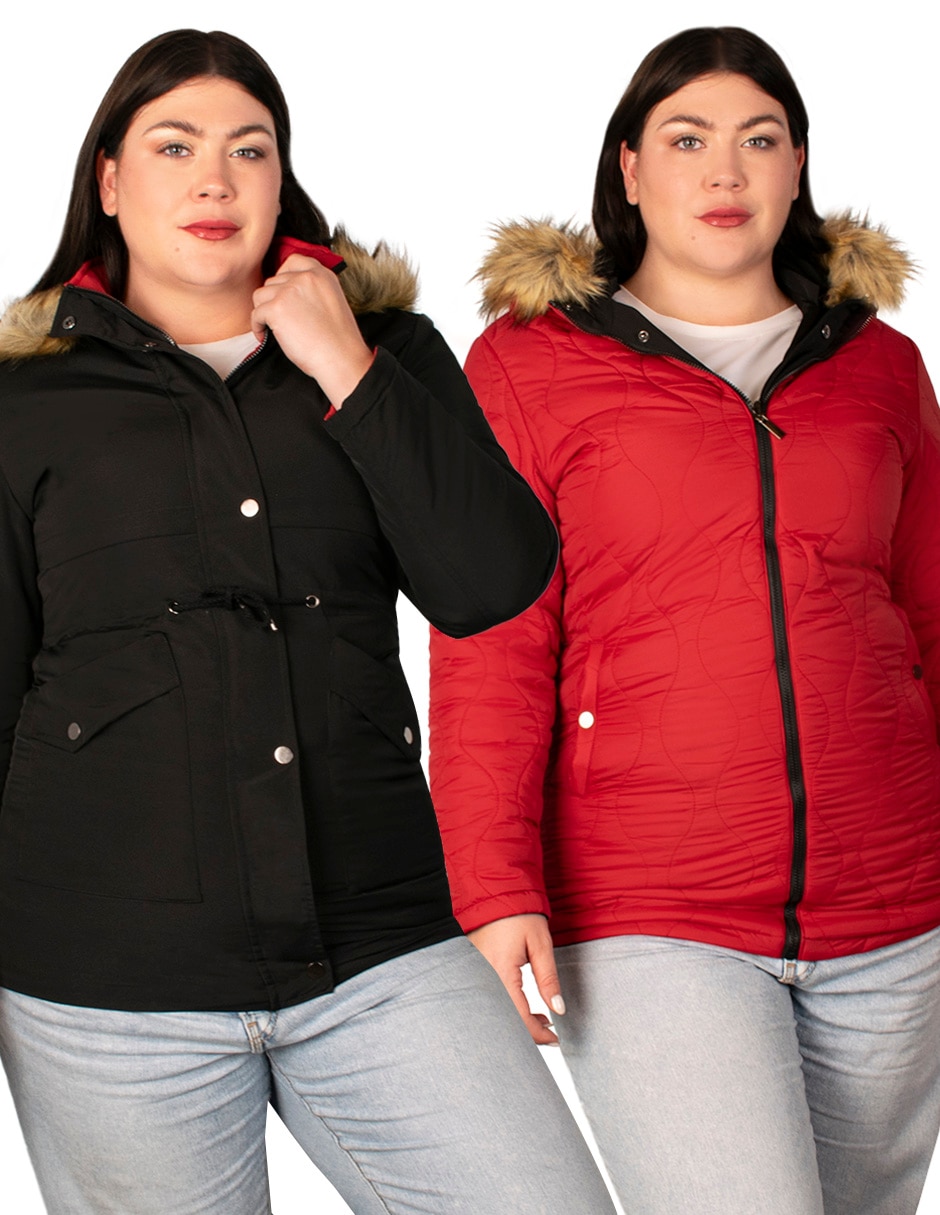Chamarra impermeable para mujer 4