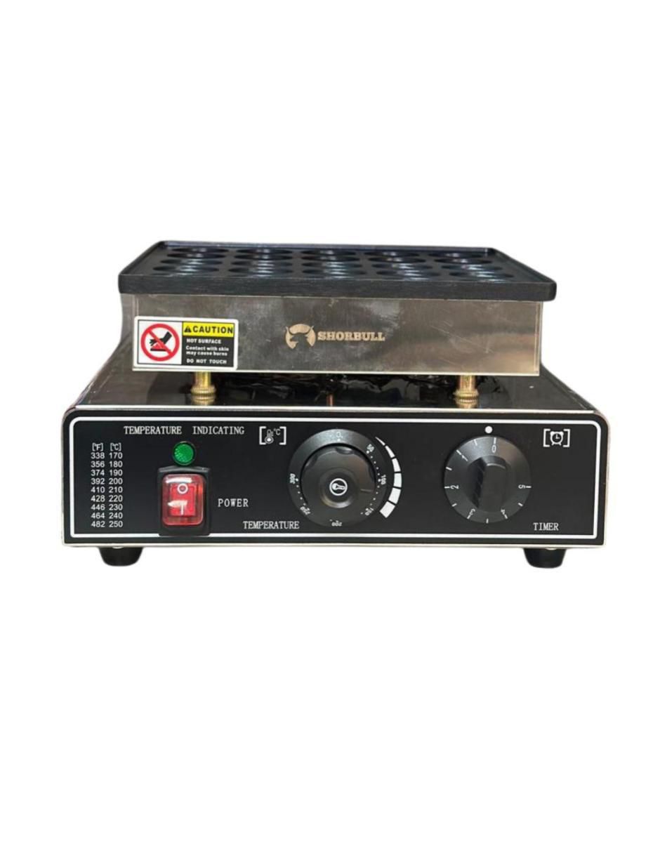 MÁQUINA P/CUPCAKES CG-25A , GRIS ACERO