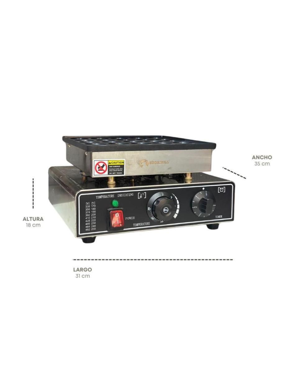 Máquina para cupcakes Industrial CG-25A 12 porciones 6