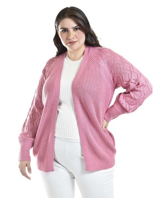 Suéter Roman Fashion cuello abierto para mujer