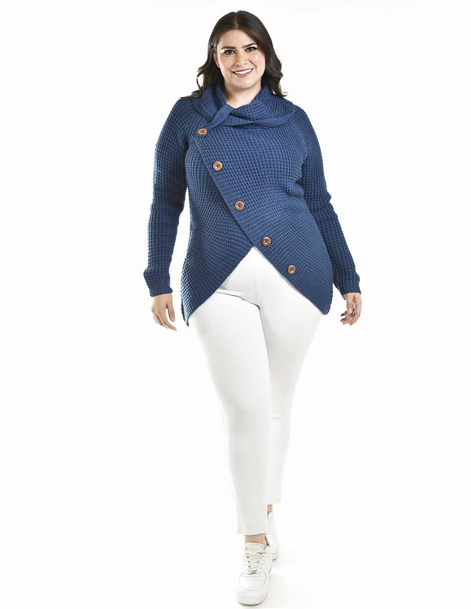 Suéter Roman Fashion cuello alto para mujer
