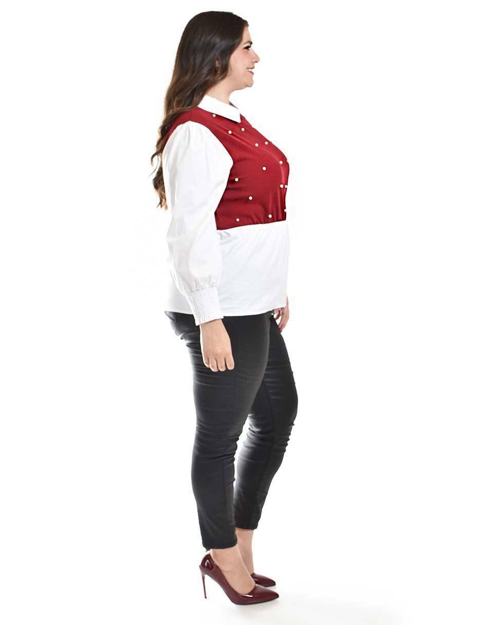 Blusa manga larga para mujer 9