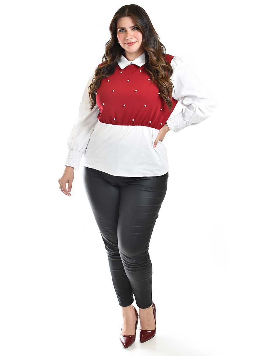Blusa manga larga para mujer 12