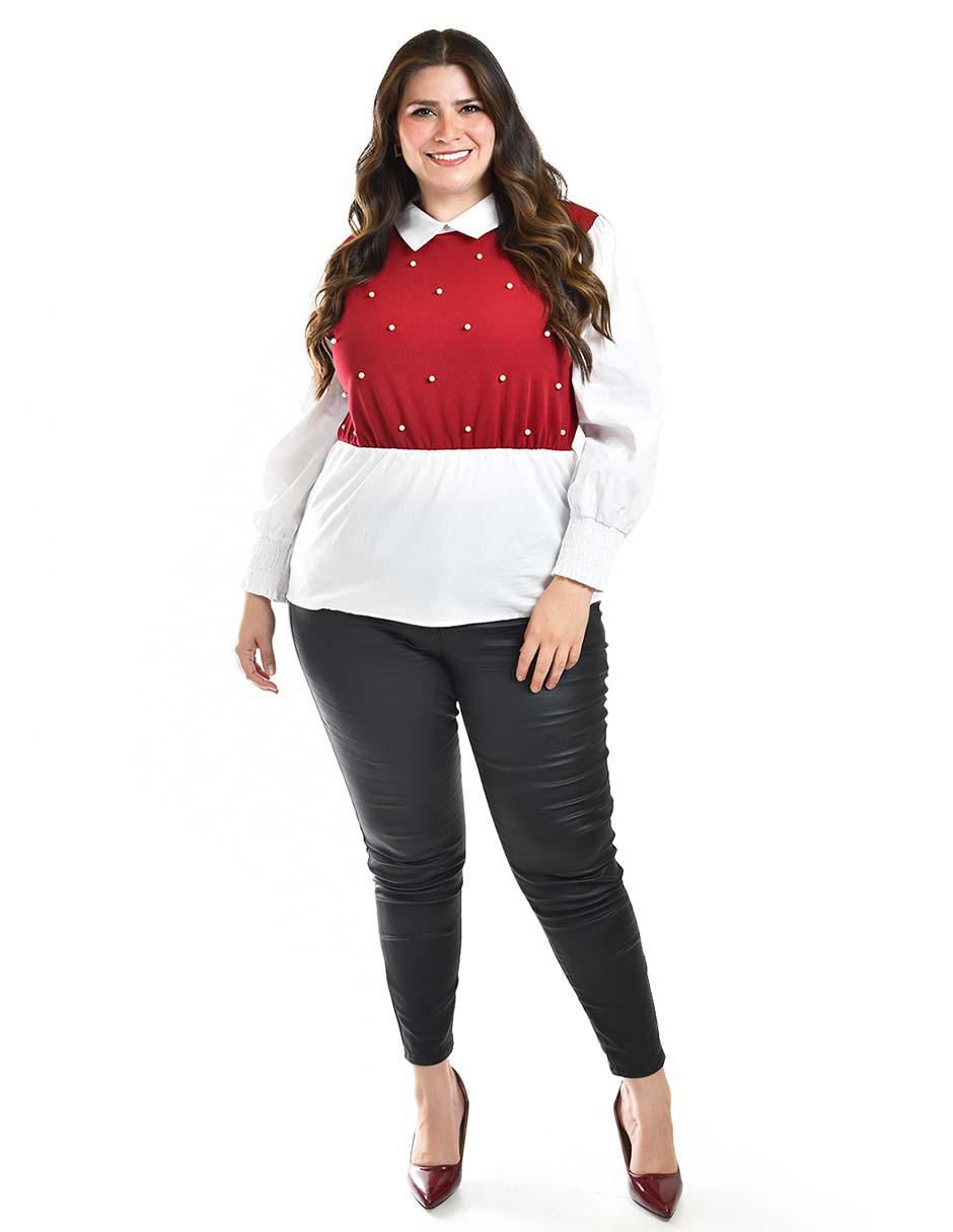 Blusa manga larga para mujer 14