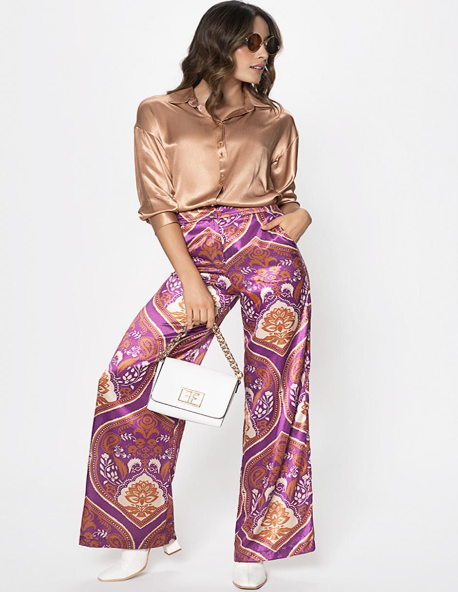 Pantalón amplio para mujer