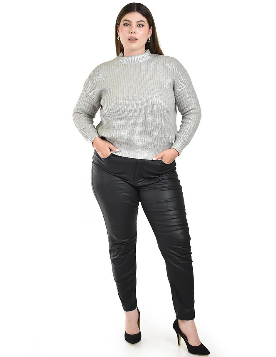 Suéter Roman Fashion cuello redondo para mujer