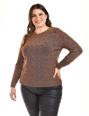 Blusa manga larga para mujer 1